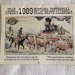 Vintage Stan Lynde Western Calendar